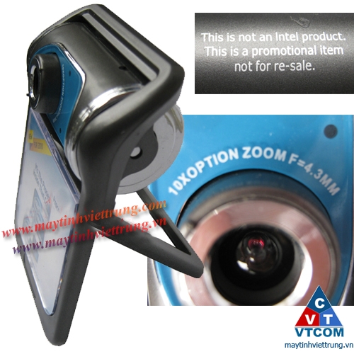 Webcam Intel 10x option zoom